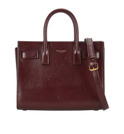 Nano Sac de Jour, Leather, Burgundy, S, MII, 3*